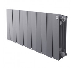 Радиатор Royal Thermo 300 х 16 секций PianoForte Silver Satin биметаллический секционный